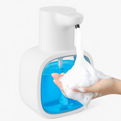 Seifenspender Automatisch, Wandbefestigung Elektrischer Seifenspender mit Sensor Infrarot 4 Einstellbare Stufen IPX5 Wasserdicht für Bad Toilette Küche Seifenspender Automatisch, Wandbefestigung Elektrischer Seifenspender mit Sensor Infrarot 4 Einstellbare Stufen IPX5 Wasserdicht für Bad Toilette Küche von YUNYODA