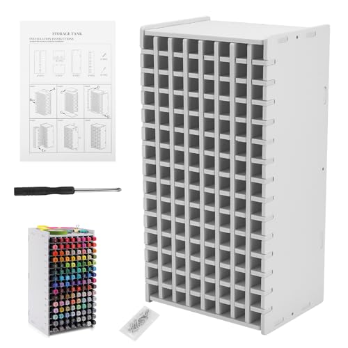 YUNYODA 120 Stifte Organizer Schreibtisch, Stifthalter für Schreibtisch Aufbewahrung Bleistifte Buntstifte Marker Stifte Aufbewahrung mit Herausnehmbarer Trennwand für Zuhause Büro Schule YUNYODA 120 Stifte Organizer Schreibtisch, Stifthalter für Schreibtisch Aufbewahrung Bleistifte Buntstifte Marker Stifte Aufbewahrung mit Herausnehmbarer Trennwand für Zuhause Büro Schule von YUNYODA