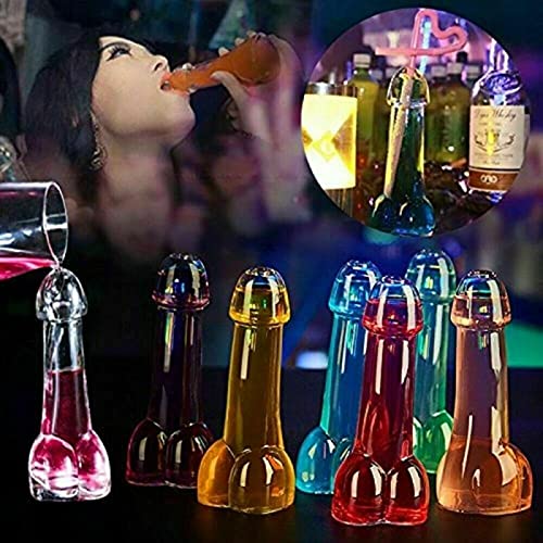 Kreatives lustiges Penis Schnapsglas Cocktail Weinglas für Partys Nacht Bar Nachtshow Penisform Glasbecher von YUNjun