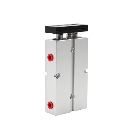 Doppelter Twin-Rod-Pneumatikzylinder TN10/16 Aluminiumlegierung Hub 30-200mm 1St(Stroke 80mm,TN20) von YUOBRUVB