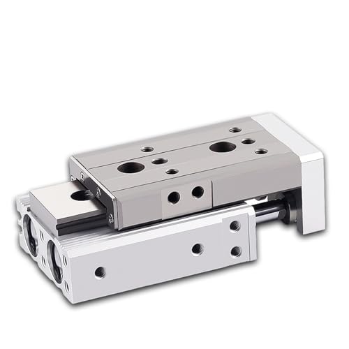 MXQ6/8/12 Luftschlitten Tisch Doppelstange Schienenschlitten Luftpneumatikzylinder 1St(MXQ Bore 8mm,Stroke 75mm) von YUOBRUVB