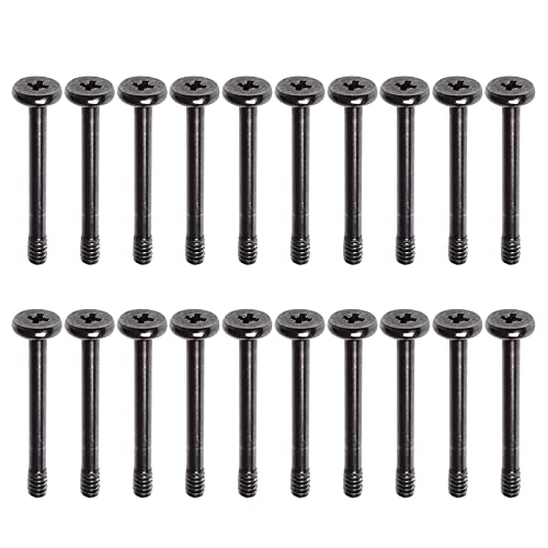 YUOIUX 20 Stück 6#-32 x 30 mm Computer-PC für Gehäuse Grafikkarte Heizkörper Wasserkühlung Gebläse längt flach für Kopf von YUOIUX