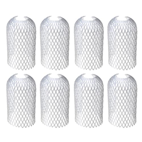 YUOIUX 4/8 Stück Metall Dachrinnensiebe, einfach zu installieren, Aluminium-Filtergitter halten Ihre Fallrohre klar und verstopft YUOIUX 4/8 Stück Metall Dachrinnensiebe, einfach zu installieren, Aluminium-Filtergitter halten Ihre Fallrohre klar und verstopft von YUOIUX