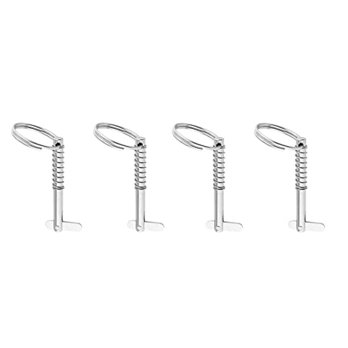 YUOIUX 4 Stück Edelstahl Pin Bimini Top Pin Boot Hardware für Boot Bimini Scharnier rostfrei YUOIUX 4 Stück Edelstahl Pin Bimini Top Pin Boot Hardware für Boot Bimini Scharnier rostfrei von YUOIUX