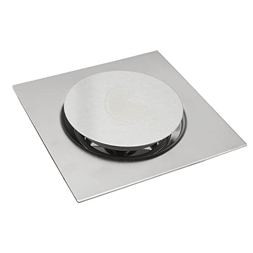 YUOIUX Bouncing Floor Drain Square Drain Strainer Hair Catcher Anti-Blocking Backflow Preventer for Bathroom Kitchen Laundry YUOIUX Bouncing Floor Drain Square Drain Strainer Hair Catcher Anti-Blocking Backflow Preventer for Bathroom Kitchen Laundry von YUOIUX