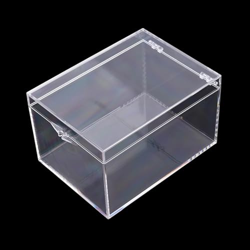 YUOIUX Probenbox, Mehrzweck-Aufbewahrungsbox aus transparentem Acryl, Mehrzweck-Behälter für und Organisation YUOIUX Probenbox, Mehrzweck-Aufbewahrungsbox aus transparentem Acryl, Mehrzweck-Behälter für und Organisation von YUOIUX