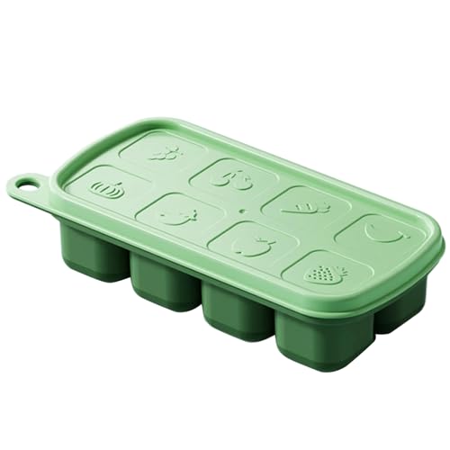 YUOIUX Silikon-Eiswürfelform, multifunktionale Silikonformen, Eiswürfelbereiter, Eiswürfelform, Eiswürfelform mit Deckel für Eis YUOIUX Silikon-Eiswürfelform, multifunktionale Silikonformen, Eiswürfelbereiter, Eiswürfelform, Eiswürfelform mit Deckel für Eis von YUOIUX