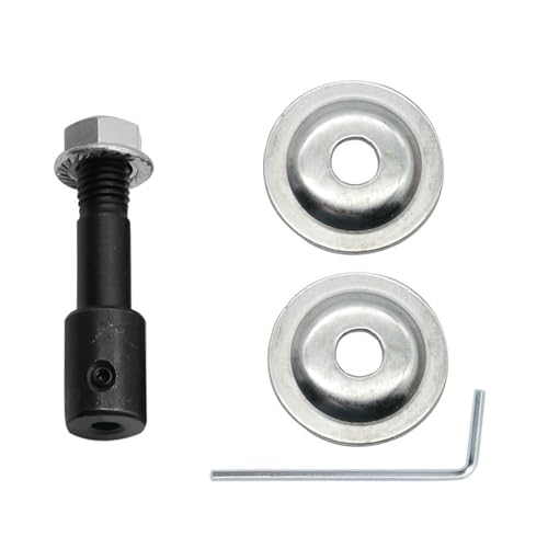 YUOIUX Spindeladapter Links und Rechts Schleif- und Polierstab Set für Elektromotor Tisch Effizientes Werkzeug YUOIUX Spindeladapter Links und Rechts Schleif- und Polierstab Set für Elektromotor Tisch Effizientes Werkzeug von YUOIUX