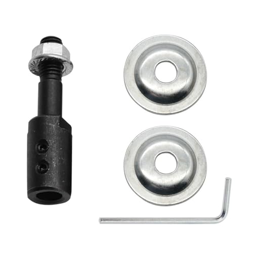 YUOIUX Spindeladapter Links und Rechts Schleif- und Polierstab Set für Elektromotor Tisch Effizientes Werkzeug YUOIUX Spindeladapter Links und Rechts Schleif- und Polierstab Set für Elektromotor Tisch Effizientes Werkzeug von YUOIUX