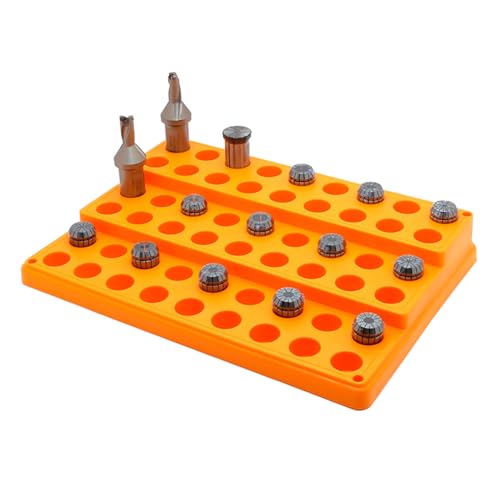YUOIUX Werkzeugteile Router Bit Sammelbox Federzange Aufbewahrungsbox mit mehreren Fächern ER25 ER32 16N32 Effizient YUOIUX Werkzeugteile Router Bit Sammelbox Federzange Aufbewahrungsbox mit mehreren Fächern ER25 ER32 16N32 Effizient von YUOIUX
