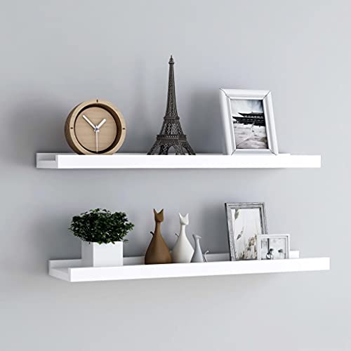 YUOTYRKTEJRSG Bilderleisten 2 STK. Weiß 80x9x3 cm MDF Schmale Bücherregale Regale Für Wände Wall Shelf Regalboden für Badezimmer Wohnzimmer Schlafzimmer Arbeitszimmer YUOTYRKTEJRSG Bilderleisten 2 STK. Weiß 80x9x3 cm MDF Schmale Bücherregale Regale Für Wände Wall Shelf Regalboden für Badezimmer Wohnzimmer Schlafzimmer Arbeitszimmer von YUOTYRKTEJRSG
