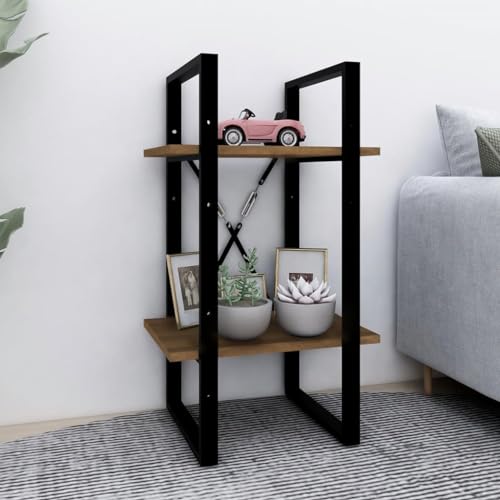 YUOTYRKTEJRSG Bücherregal 2 Fächer Braun Eiche-Optik 40x30x70cm Holzwerkstoff Aktenregal Cd Regal Lagerregal Kitchen Shelf für Balkon Küche Buchhandlung Schlafzimmer YUOTYRKTEJRSG Bücherregal 2 Fächer Braun Eiche-Optik 40x30x70cm Holzwerkstoff Aktenregal Cd Regal Lagerregal Kitchen Shelf für Balkon Küche Buchhandlung Schlafzimmer von YUOTYRKTEJRSG
