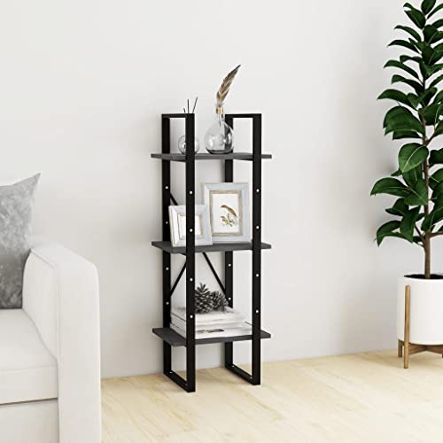 YUOTYRKTEJRSG Bücherregal 3 Böden Grau 40x30x105 cm Massivholz Kiefer Bookcase Cd Regal Kleiner Schrank Schrank Klein für Küche Schlafzimmer Wohnzimmer Buchhandlung YUOTYRKTEJRSG Bücherregal 3 Böden Grau 40x30x105 cm Massivholz Kiefer Bookcase Cd Regal Kleiner Schrank Schrank Klein für Küche Schlafzimmer Wohnzimmer Buchhandlung von YUOTYRKTEJRSG