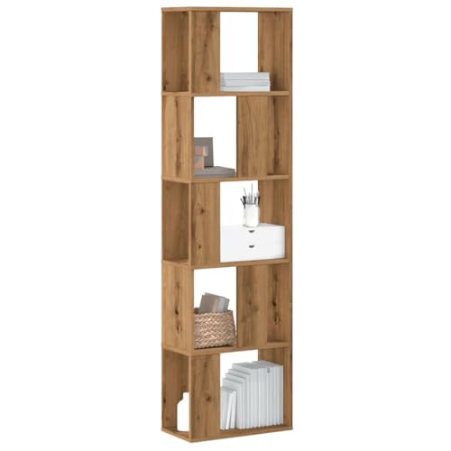 YUOTYRKTEJRSG Bücherregal 5 Böden Artisan-Eiche 45x23,5x162,5 Holzwerkstoff Aufbewahrungsregal Cd Regal Kleiner Schrank Kitchen Shelf für Schlafzimmer Buchhandlung Küche Wohnzimmer YUOTYRKTEJRSG Bücherregal 5 Böden Artisan-Eiche 45x23,5x162,5 Holzwerkstoff Aufbewahrungsregal Cd Regal Kleiner Schrank Kitchen Shelf für Schlafzimmer Buchhandlung Küche Wohnzimmer von YUOTYRKTEJRSG