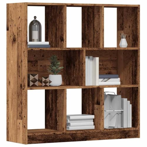 YUOTYRKTEJRSG Bücherregal Altholz-Optik 97,5x29,5x100 cm Holzwerkstoff Aktenregal Badregal Cd Regal Kleines Bücherregal für Arbeitszimmer Wohnzimmer Balkon Buchhandlung YUOTYRKTEJRSG Bücherregal Altholz-Optik 97,5x29,5x100 cm Holzwerkstoff Aktenregal Badregal Cd Regal Kleines Bücherregal für Arbeitszimmer Wohnzimmer Balkon Buchhandlung von YUOTYRKTEJRSG