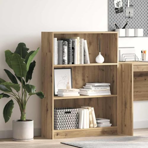 YUOTYRKTEJRSG Bücherregal Artisan-Eiche 80x24x109 cm Holzwerkstoff Wohnzimmer Regal Badezimmerschrank Cd Regal Klein für Wohnzimmer Buchhandlung Schlafzimmer Küche YUOTYRKTEJRSG Bücherregal Artisan-Eiche 80x24x109 cm Holzwerkstoff Wohnzimmer Regal Badezimmerschrank Cd Regal Klein für Wohnzimmer Buchhandlung Schlafzimmer Küche von YUOTYRKTEJRSG