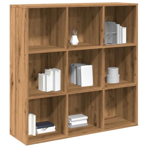 YUOTYRKTEJRSG Bücherregal Artisan-Eiche 98x29x97,5 cm Aktenregal Badregal Aufbewahrungsschrank Bad Schrank für Balkon Arbeitszimmer Schlafzimmer Küche von YUOTYRKTEJRSG