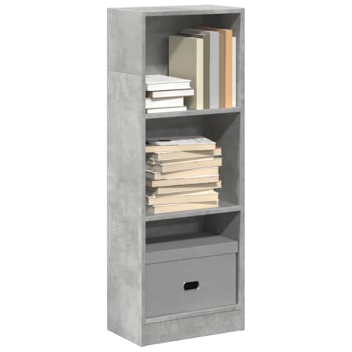 YUOTYRKTEJRSG Bücherregal Betongrau 40x24x109 cm Holzwerkstoff Wohnzimmer Regal Badezimmerschrank Cd Regal Klein für Wohnzimmer Buchhandlung Schlafzimmer Küche YUOTYRKTEJRSG Bücherregal Betongrau 40x24x109 cm Holzwerkstoff Wohnzimmer Regal Badezimmerschrank Cd Regal Klein für Wohnzimmer Buchhandlung Schlafzimmer Küche von YUOTYRKTEJRSG