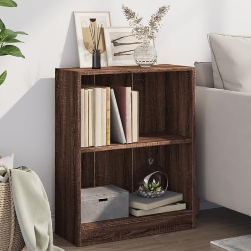 YUOTYRKTEJRSG Bücherregal Braun Eichen-Optik 60x24x76 cm Holzwerkstoff Wohnzimmer Regal Badezimmerschrank Cd Regal Klein für Wohnzimmer Buchhandlung Schlafzimmer Küche YUOTYRKTEJRSG Bücherregal Braun Eichen-Optik 60x24x76 cm Holzwerkstoff Wohnzimmer Regal Badezimmerschrank Cd Regal Klein für Wohnzimmer Buchhandlung Schlafzimmer Küche von YUOTYRKTEJRSG