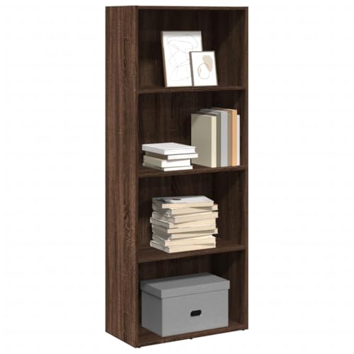 YUOTYRKTEJRSG Bücherregal Braun Eichen-Optik 60x30x152 cm Holzwerkstoff Manga Regal Cd Regal Lagerregal Aufbewahrungsschrank für Wohnzimmer Buchhandlung Küche Arbeitszimmer YUOTYRKTEJRSG Bücherregal Braun Eichen-Optik 60x30x152 cm Holzwerkstoff Manga Regal Cd Regal Lagerregal Aufbewahrungsschrank für Wohnzimmer Buchhandlung Küche Arbeitszimmer von YUOTYRKTEJRSG