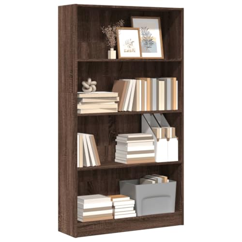 YUOTYRKTEJRSG Bücherregal Braun Eichen-Optik 80x24x143 cm Holzwerkstoff Wohnzimmer Regal Badezimmerschrank Cd Regal Klein für Wohnzimmer Buchhandlung Schlafzimmer Küche YUOTYRKTEJRSG Bücherregal Braun Eichen-Optik 80x24x143 cm Holzwerkstoff Wohnzimmer Regal Badezimmerschrank Cd Regal Klein für Wohnzimmer Buchhandlung Schlafzimmer Küche von YUOTYRKTEJRSG