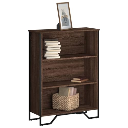 YUOTYRKTEJRSG Bücherregal Braun Eichen-Optik 80x31x106 cm Holzwerkstoff Bookcase Cd Regal Kleiner Schrank Schrank Klein für Küche Balkon Wohnzimmer Arbeitszimmer YUOTYRKTEJRSG Bücherregal Braun Eichen-Optik 80x31x106 cm Holzwerkstoff Bookcase Cd Regal Kleiner Schrank Schrank Klein für Küche Balkon Wohnzimmer Arbeitszimmer von YUOTYRKTEJRSG