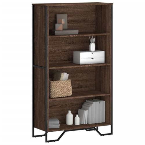YUOTYRKTEJRSG Bücherregal Braun Eichen-Optik 80x31x137,5 cm Holzwerkstoff Bookcase Cd Regal Kleiner Schrank Schrank Klein für Küche Balkon Wohnzimmer Arbeitszimmer YUOTYRKTEJRSG Bücherregal Braun Eichen-Optik 80x31x137,5 cm Holzwerkstoff Bookcase Cd Regal Kleiner Schrank Schrank Klein für Küche Balkon Wohnzimmer Arbeitszimmer von YUOTYRKTEJRSG