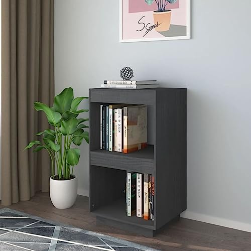 YUOTYRKTEJRSG Bücherregal Grau 40x35x71 cm Massivholz Kiefer Kitchen Shelf Kleiner Schrank Klein Bad Schrank für Wohnzimmer Schlafzimmer Arbeitszimmer Balkon YUOTYRKTEJRSG Bücherregal Grau 40x35x71 cm Massivholz Kiefer Kitchen Shelf Kleiner Schrank Klein Bad Schrank für Wohnzimmer Schlafzimmer Arbeitszimmer Balkon von YUOTYRKTEJRSG