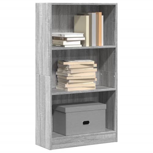 YUOTYRKTEJRSG Bücherregal Grau Sonoma 60x24x109 cm Holzwerkstoff Wohnzimmer Regal Badezimmerschrank Cd Regal Klein für Wohnzimmer Buchhandlung Schlafzimmer Küche YUOTYRKTEJRSG Bücherregal Grau Sonoma 60x24x109 cm Holzwerkstoff Wohnzimmer Regal Badezimmerschrank Cd Regal Klein für Wohnzimmer Buchhandlung Schlafzimmer Küche von YUOTYRKTEJRSG