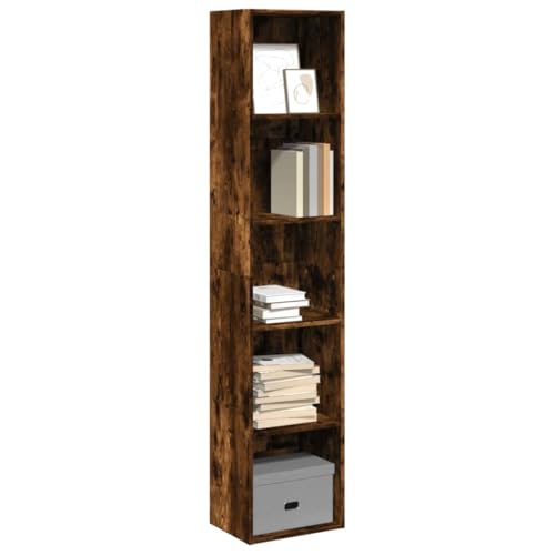 YUOTYRKTEJRSG Bücherregal Räuchereiche 40x30x189 cm Holzwerkstoff Manga Regal Cd Regal Lagerregal Aufbewahrungsschrank für Wohnzimmer Buchhandlung Küche Arbeitszimmer YUOTYRKTEJRSG Bücherregal Räuchereiche 40x30x189 cm Holzwerkstoff Manga Regal Cd Regal Lagerregal Aufbewahrungsschrank für Wohnzimmer Buchhandlung Küche Arbeitszimmer von YUOTYRKTEJRSG
