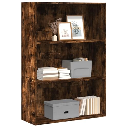 YUOTYRKTEJRSG Bücherregal Räuchereiche 80x30x114 cm Holzwerkstoff Manga Regal Cd Regal Lagerregal Aufbewahrungsschrank für Wohnzimmer Buchhandlung Küche Arbeitszimmer YUOTYRKTEJRSG Bücherregal Räuchereiche 80x30x114 cm Holzwerkstoff Manga Regal Cd Regal Lagerregal Aufbewahrungsschrank für Wohnzimmer Buchhandlung Küche Arbeitszimmer von YUOTYRKTEJRSG