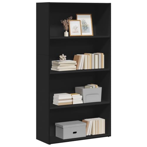 YUOTYRKTEJRSG Bücherregal Schwarz 80x30x152 cm Holzwerkstoff Manga Regal Cd Regal Lagerregal Aufbewahrungsschrank für Wohnzimmer Buchhandlung Küche Arbeitszimmer YUOTYRKTEJRSG Bücherregal Schwarz 80x30x152 cm Holzwerkstoff Manga Regal Cd Regal Lagerregal Aufbewahrungsschrank für Wohnzimmer Buchhandlung Küche Arbeitszimmer von YUOTYRKTEJRSG