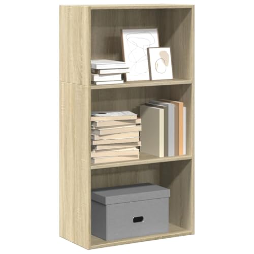 YUOTYRKTEJRSG Bücherregal Sonoma-Eiche 60x30x114 cm Holzwerkstoff Manga Regal Cd Regal Lagerregal Aufbewahrungsschrank für Wohnzimmer Buchhandlung Küche Arbeitszimmer YUOTYRKTEJRSG Bücherregal Sonoma-Eiche 60x30x114 cm Holzwerkstoff Manga Regal Cd Regal Lagerregal Aufbewahrungsschrank für Wohnzimmer Buchhandlung Küche Arbeitszimmer von YUOTYRKTEJRSG