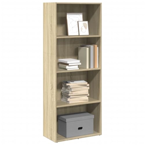 YUOTYRKTEJRSG Bücherregal Sonoma-Eiche 60x30x152 cm Holzwerkstoff Manga Regal Cd Regal Lagerregal Aufbewahrungsschrank für Wohnzimmer Buchhandlung Küche Arbeitszimmer YUOTYRKTEJRSG Bücherregal Sonoma-Eiche 60x30x152 cm Holzwerkstoff Manga Regal Cd Regal Lagerregal Aufbewahrungsschrank für Wohnzimmer Buchhandlung Küche Arbeitszimmer von YUOTYRKTEJRSG