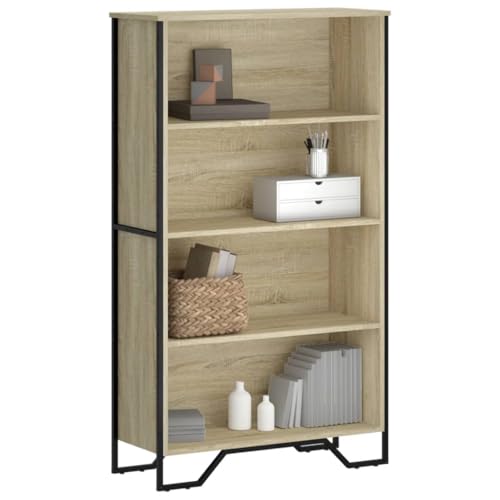 YUOTYRKTEJRSG Bücherregal Sonoma-Eiche 80x31x137,5 cm Holzwerkstoff Bookcase Cd Regal Kleiner Schrank Schrank Klein für Küche Balkon Wohnzimmer Arbeitszimmer YUOTYRKTEJRSG Bücherregal Sonoma-Eiche 80x31x137,5 cm Holzwerkstoff Bookcase Cd Regal Kleiner Schrank Schrank Klein für Küche Balkon Wohnzimmer Arbeitszimmer von YUOTYRKTEJRSG
