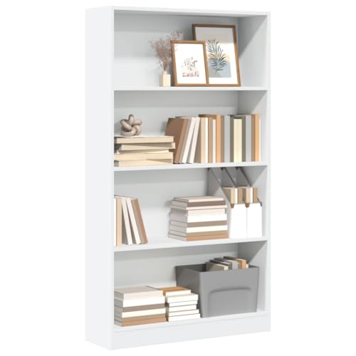 YUOTYRKTEJRSG Bücherregal Weiß 80x24x143 cm Holzwerkstoff Wohnzimmer Regal Badezimmerschrank Cd Regal Klein für Wohnzimmer Buchhandlung Schlafzimmer Küche YUOTYRKTEJRSG Bücherregal Weiß 80x24x143 cm Holzwerkstoff Wohnzimmer Regal Badezimmerschrank Cd Regal Klein für Wohnzimmer Buchhandlung Schlafzimmer Küche von YUOTYRKTEJRSG