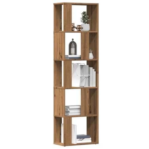 YUOTYRKTEJRSG Bücherschrank Artisan-Eiche 45x24x159 cm Holzwerkstoff Manga Regal Badregal Kleiner Schrank Aufbewahrungsschrank für Buchhandlung Wohnzimmer Arbeitszimmer Schlafzimmer YUOTYRKTEJRSG Bücherschrank Artisan-Eiche 45x24x159 cm Holzwerkstoff Manga Regal Badregal Kleiner Schrank Aufbewahrungsschrank für Buchhandlung Wohnzimmer Arbeitszimmer Schlafzimmer von YUOTYRKTEJRSG