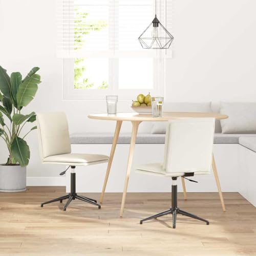 YUOTYRKTEJRSG Esszimmerstühle 2 STK. Creme Samt Velvet Dining Chairs Height Adjustable with Soft Foam Padding for Living Room Bedroom Modern Home Furniture YUOTYRKTEJRSG Esszimmerstühle 2 STK. Creme Samt Velvet Dining Chairs Height Adjustable with Soft Foam Padding for Living Room Bedroom Modern Home Furniture von YUOTYRKTEJRSG