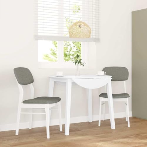 YUOTYRKTEJRSG Esszimmerstühle mit Kissen 2 Stück Weiß Massivholz Gummibaum Ergonomische Esszimmerstühle mit Polster Bequeme Küchenstühle für Esszimmer Wohnzimmer YUOTYRKTEJRSG Esszimmerstühle mit Kissen 2 Stück Weiß Massivholz Gummibaum Ergonomische Esszimmerstühle mit Polster Bequeme Küchenstühle für Esszimmer Wohnzimmer von YUOTYRKTEJRSG