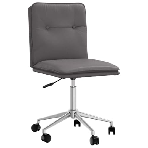 YUOTYRKTEJRSG Esszimmerstuhl Grau Kunstleder Höhenverstellbar Ergonomischer Design Esszimmer Stuhl mit Metallgestell Wohnzimmer Küchenstuhl Bequem Langlebig YUOTYRKTEJRSG Esszimmerstuhl Grau Kunstleder Höhenverstellbar Ergonomischer Design Esszimmer Stuhl mit Metallgestell Wohnzimmer Küchenstuhl Bequem Langlebig von YUOTYRKTEJRSG