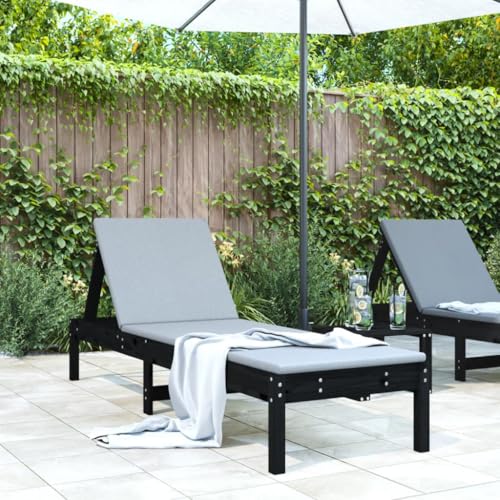 YUOTYRKTEJRSG Freizeit Sessel Wohnzimmer Sessel Clubsessel mit Fußhocker Schwarz SamtGeeignet für Schlafzimmer, Balkon, Wohnzimmer von YUOTYRKTEJRSG
