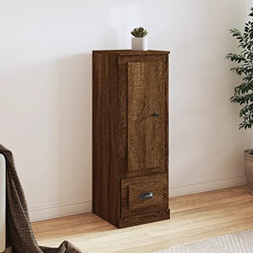YUOTYRKTEJRSG Highboard Braun Eichen-Optik 36x35,5x103,5 cm Holzwerkstoff Outdoor Küchenschrank Sideboard Wohnzimmer Kitchen Cabinet Schrank Klein für Badezimmer Wohnzimmer Flur Schlafzimmer YUOTYRKTEJRSG Highboard Braun Eichen-Optik 36x35,5x103,5 cm Holzwerkstoff Outdoor Küchenschrank Sideboard Wohnzimmer Kitchen Cabinet Schrank Klein für Badezimmer Wohnzimmer Flur Schlafzimmer von YUOTYRKTEJRSG
