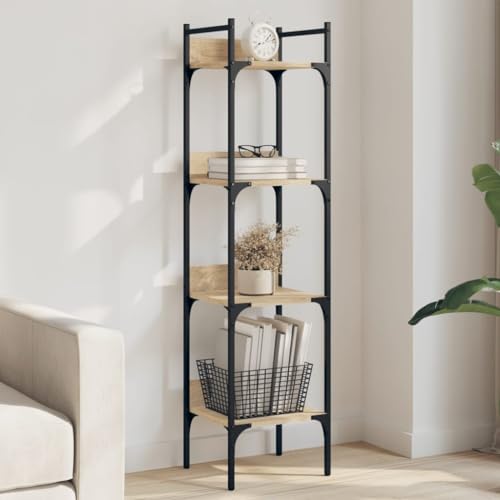 YUOTYRKTEJRSG Multifunktionales Sideboard Wohnzimmer SideboardSideboard mit LED-Leuchten Räuchereiche 164x37x67 cmGeeignet für Schlafzimmer und Wohnzimmer von YUOTYRKTEJRSG