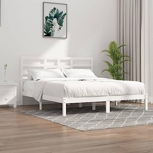 YUOTYRKTEJRSG Multifunktionales Sofa-SetGartensofa 2-Sitzer mit Kissen in Creme Massivholz KieferFür den Außeneinsatz geeignet von YUOTYRKTEJRSG