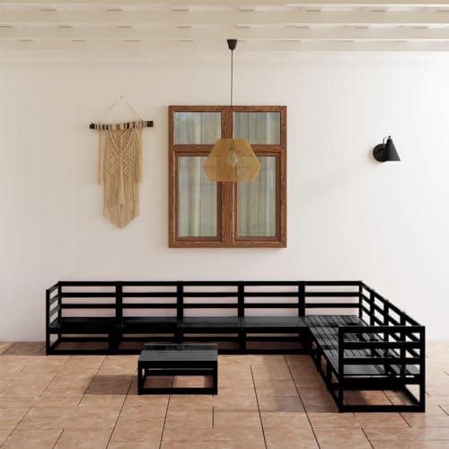 YUOTYRKTEJRSG MultifunktionssofaGartensofa 2-Sitzer Weiß Massivholz KieferGeeignet für Patio Garten von YUOTYRKTEJRSG