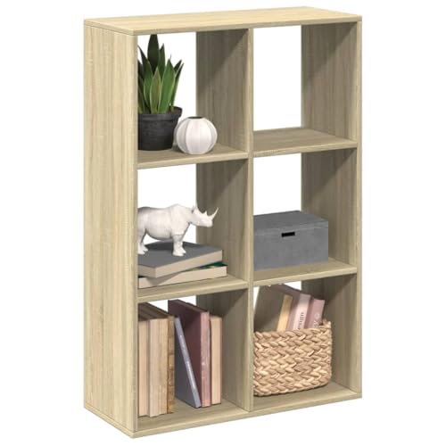 YUOTYRKTEJRSG Raumteiler-Bücherregal Sonoma-Eiche 69,5x29x103,5 cm Wohnzimmer Regal Cd Regal Lagerregal Bookshelf für Buchhandlung Arbeitszimmer Küche Schlafzimmer YUOTYRKTEJRSG Raumteiler-Bücherregal Sonoma-Eiche 69,5x29x103,5 cm Wohnzimmer Regal Cd Regal Lagerregal Bookshelf für Buchhandlung Arbeitszimmer Küche Schlafzimmer von YUOTYRKTEJRSG