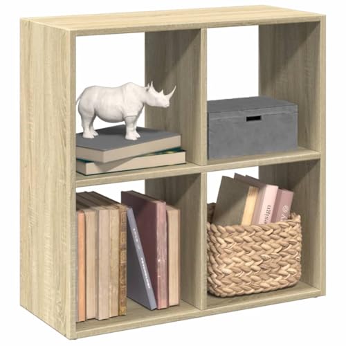 YUOTYRKTEJRSG Raumteiler-Bücherregal Sonoma-Eiche 69,5x29x69,5 cm Wohnzimmer Regal Cd Regal Lagerregal Bookshelf für Buchhandlung Arbeitszimmer Küche Schlafzimmer YUOTYRKTEJRSG Raumteiler-Bücherregal Sonoma-Eiche 69,5x29x69,5 cm Wohnzimmer Regal Cd Regal Lagerregal Bookshelf für Buchhandlung Arbeitszimmer Küche Schlafzimmer von YUOTYRKTEJRSG