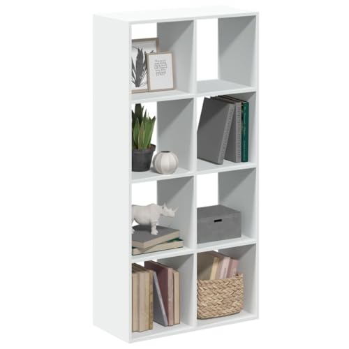 YUOTYRKTEJRSG Raumteiler-Bücherregal Weiß 69,5x29x137,5 cm Holzwerkstoff Wohnzimmer Regal Cd Regal Lagerregal Bookshelf für Buchhandlung Arbeitszimmer Küche Schlafzimmer YUOTYRKTEJRSG Raumteiler-Bücherregal Weiß 69,5x29x137,5 cm Holzwerkstoff Wohnzimmer Regal Cd Regal Lagerregal Bookshelf für Buchhandlung Arbeitszimmer Küche Schlafzimmer von YUOTYRKTEJRSG