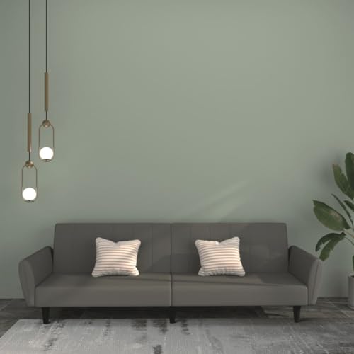 YUOTYRKTEJRSG Schlafsofa 2-Sitzer Dunkelgrau Samt Convertible Sofa Bed for Small Spaces. Guest Room Furniture with Velvet Upholstery. Comfortable Sleeper Sofa for Living Room. Studio Apartment YUOTYRKTEJRSG Schlafsofa 2-Sitzer Dunkelgrau Samt Convertible Sofa Bed for Small Spaces. Guest Room Furniture with Velvet Upholstery. Comfortable Sleeper Sofa for Living Room. Studio Apartment von YUOTYRKTEJRSG
