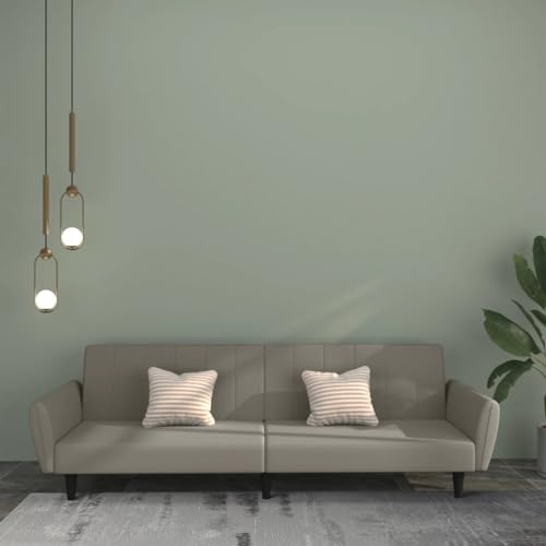 YUOTYRKTEJRSG Schlafsofa 2-Sitzer Hellgrau Samt Convertible Sofa Bed for Small Spaces. Guest Room Furniture with Velvet Upholstery. Comfortable Sleeper Sofa for Living Room. Studio Apartment YUOTYRKTEJRSG Schlafsofa 2-Sitzer Hellgrau Samt Convertible Sofa Bed for Small Spaces. Guest Room Furniture with Velvet Upholstery. Comfortable Sleeper Sofa for Living Room. Studio Apartment von YUOTYRKTEJRSG